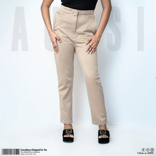 ZARA Formal Pants - Beige