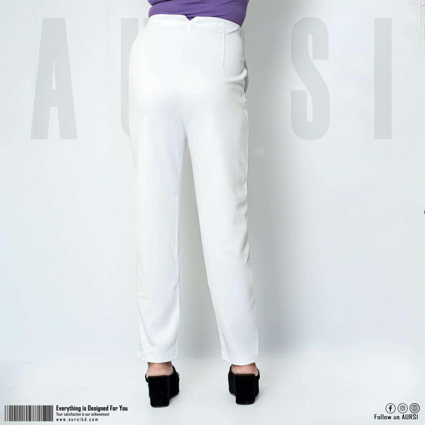 ZARA Formal Pants - White