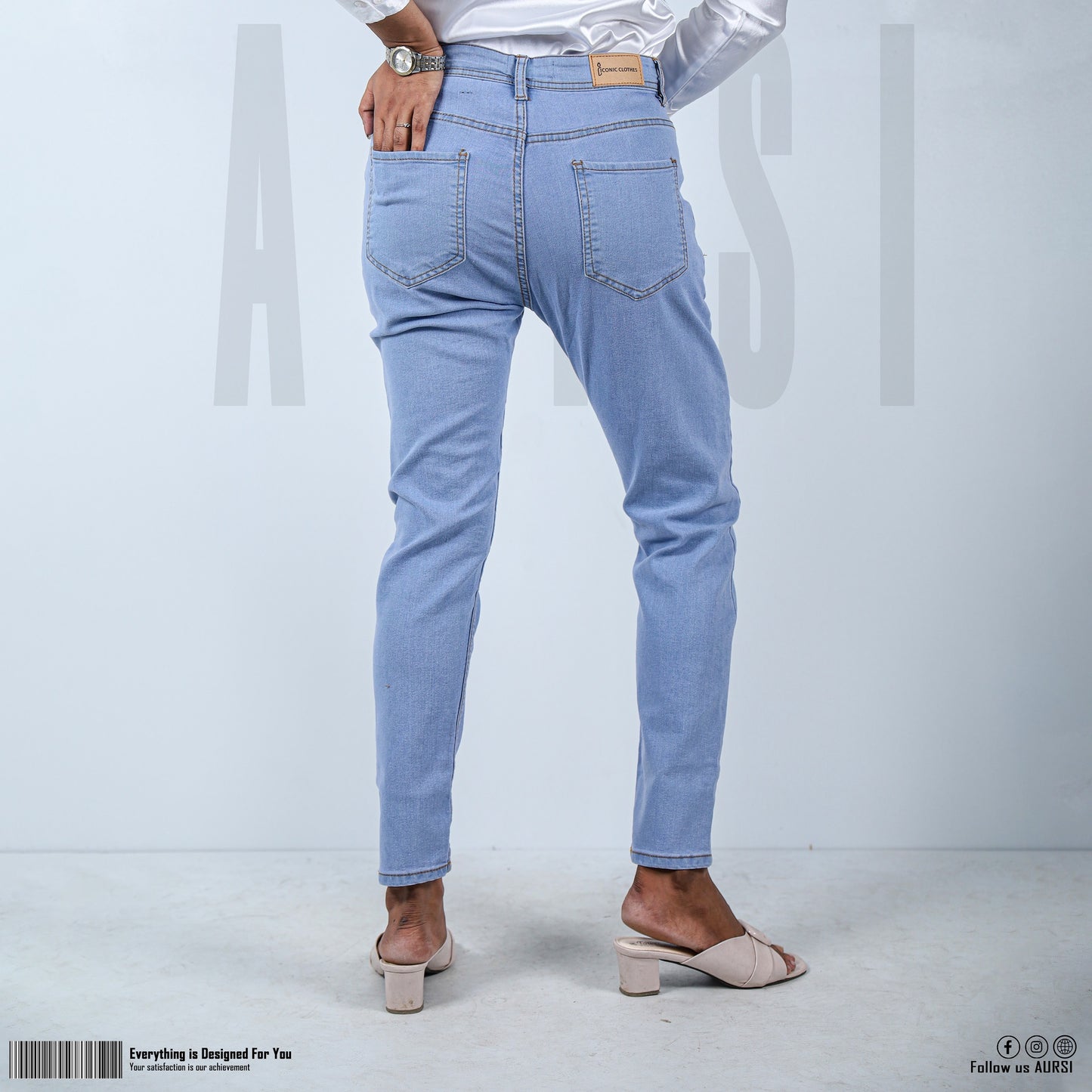 Denim Skinny Pant -Light Blue