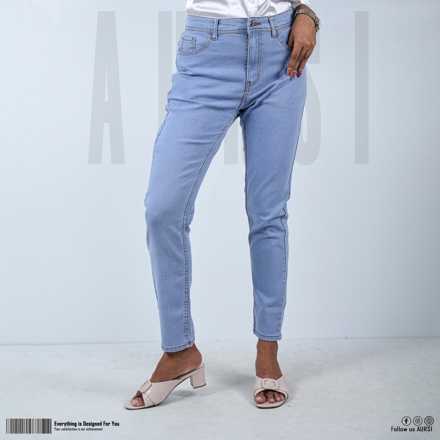 Denim Skinny Pant -Light Blue