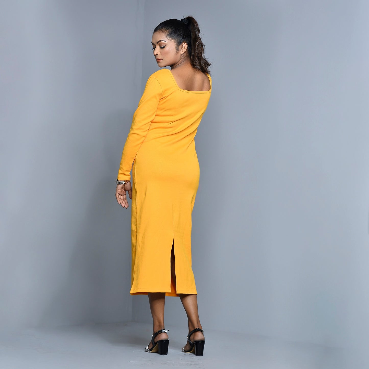 Bodycon 001 - Mastered Yellow