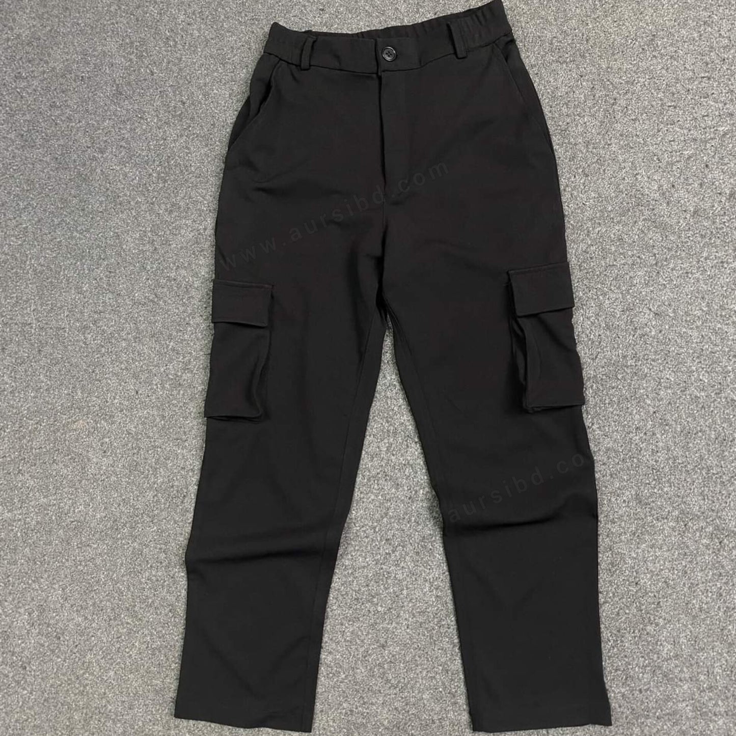 Baggy Cargo Pants - Black