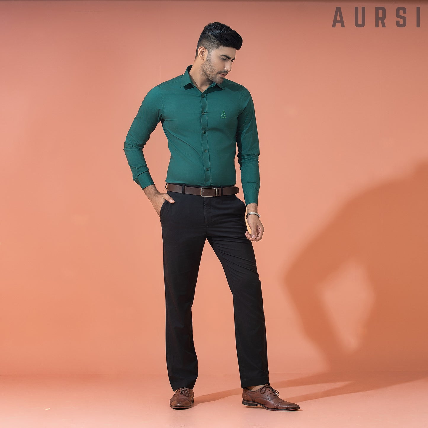 Men’s Formal Shirt - Green